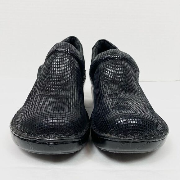 Born b.o.c. Toby Black Leather Clogs - Picture 2 of 8